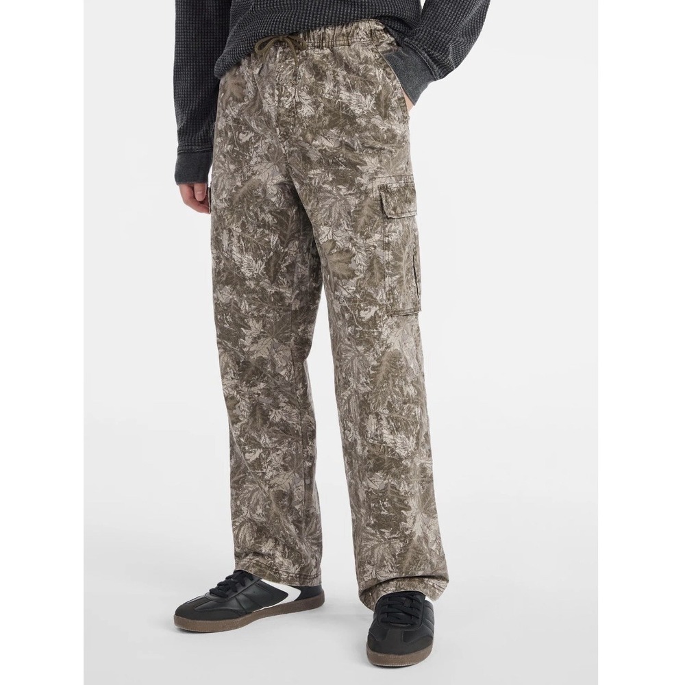 No Boundaries-Men's Cargo Pants-Camo Print-Sizes XS (27)